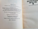 Homeward Bound 2 Lost in San Francisco Vintage Softcover Movie Tie-In Book 1996 Disney Buena Vista Pictures