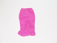 Genuine Barbie Fashion:  Pink skirt with Ruffle Bottom