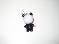Monchhichi Keychain:  Boy with Panda Outfit