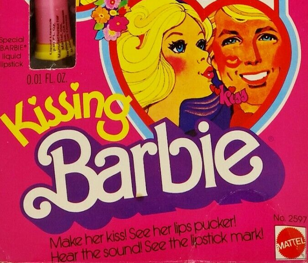 Barbie and ken kissing best sale on the lips