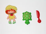 Strawberry Shortcake:  Apple Dumplin' with Tea Time Turtle and Comb (Kenner)